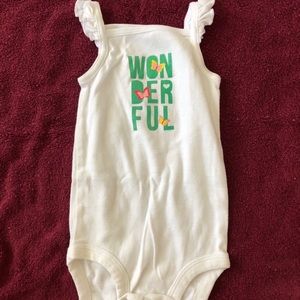 5 for &25–CARTERS ONESIE - 12 MONTHS- NWOT